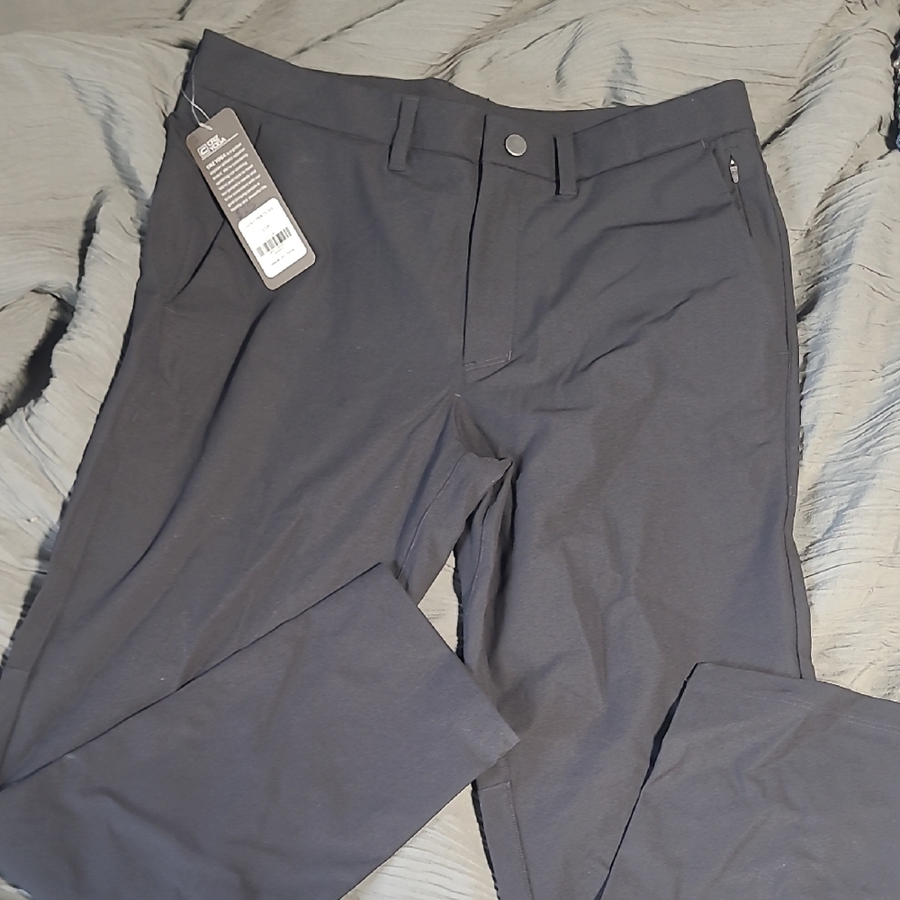 CRZ YOGA Men's Dark Gray Golf Pants
